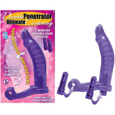 DOUBLE PENETRATOR ULTIMATE COCKRING-PURPLE